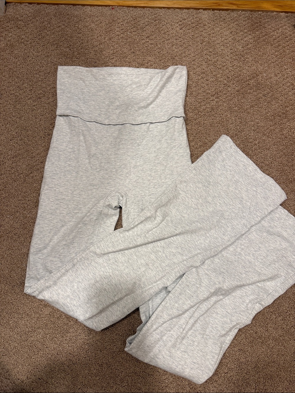 Garage grey Foldover flare Lounge Pants